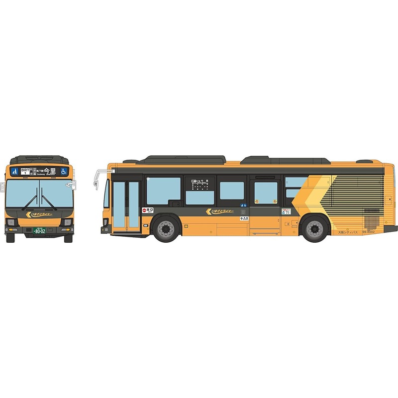 Tomytec Bus Collection JH047 Osaka Metro Imazato Liner BRT (HO scale)