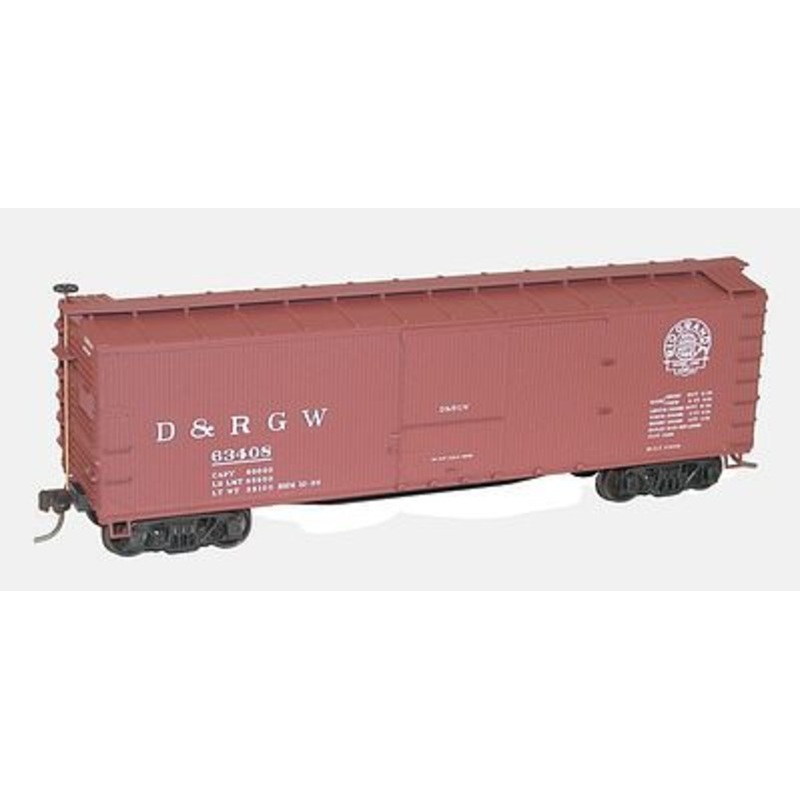 40′ Wood Boxcar DRGW