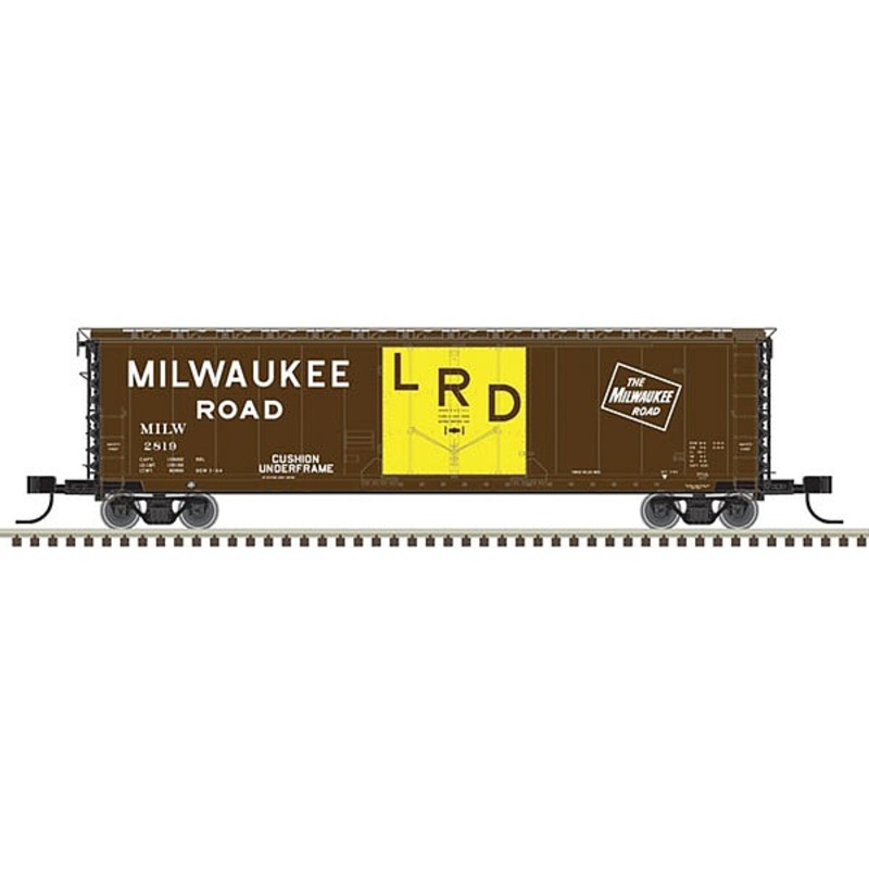 50′ RBL Plug-Door Boxcar Milwaukee Road 2819
