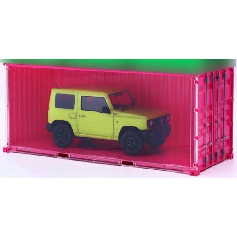 Fujimi 1/24 Car NEXT Series No.1002 20ft Container (Pink) Plastic Model