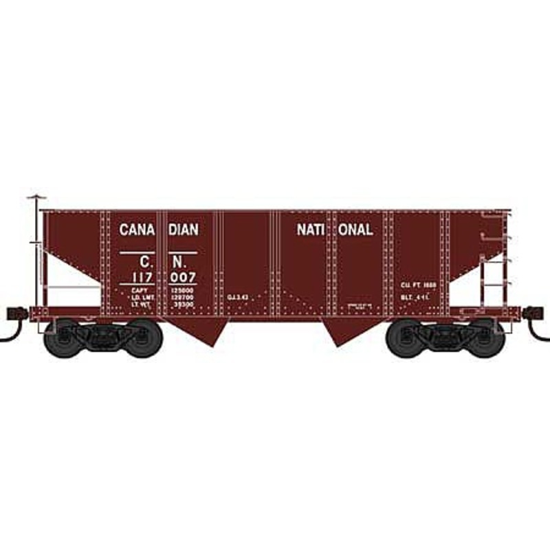 Gla 2-Bay Hopper Car Canadian National #117208