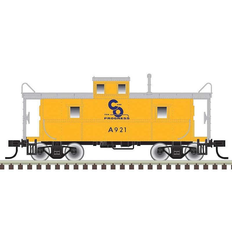 Ho Cupola Caboose C&O A904