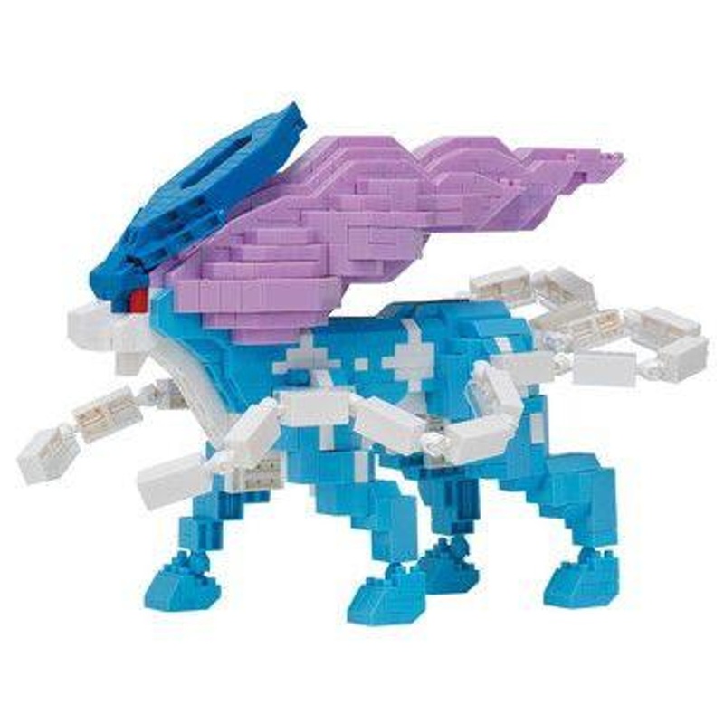 Kawada nanoblock Pokemon Suicune Deluxe Edition