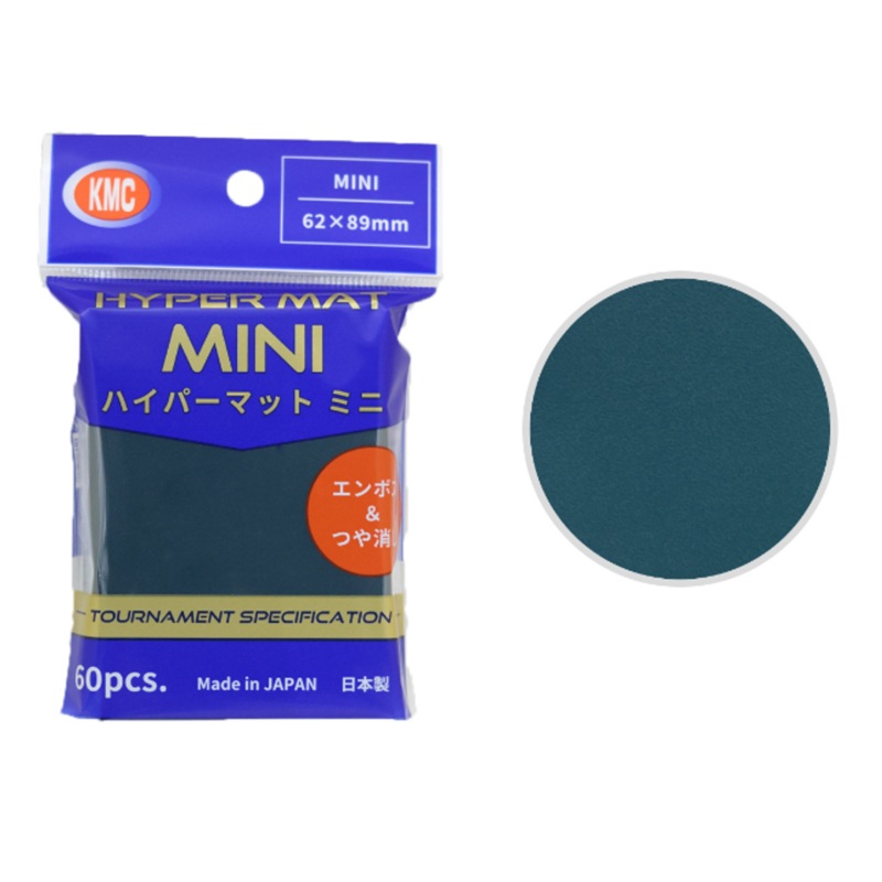 KMC Card Barrier Hyper Mat Mini Green (60pcs)