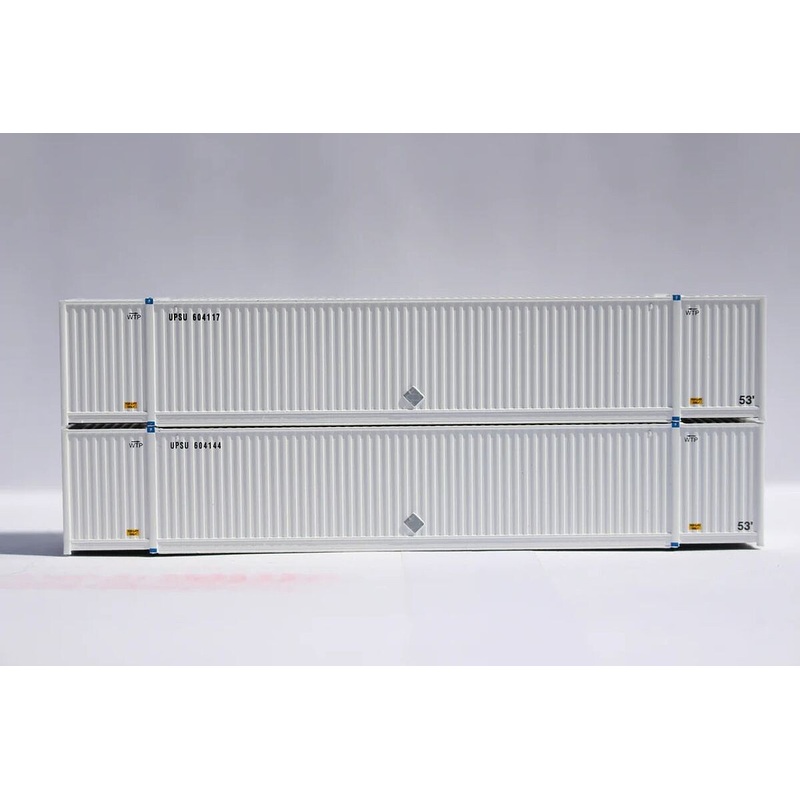 N UPS SET #4 53′ HIGH CUBE w/ side placards 8-55-8 corrugate