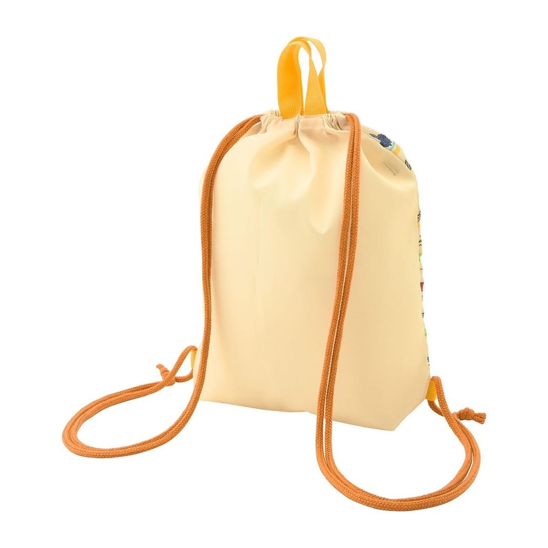 Pokemon Center Original 2WAY Drawstring Backpack Pokemon Ecology Encyclopedia