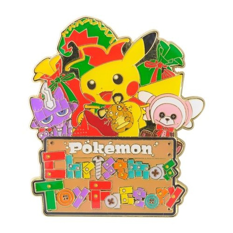 Pokemon Center Original Pokemon Center Original Xmas Pin Badge – Pokemon Christmas Toy Factory