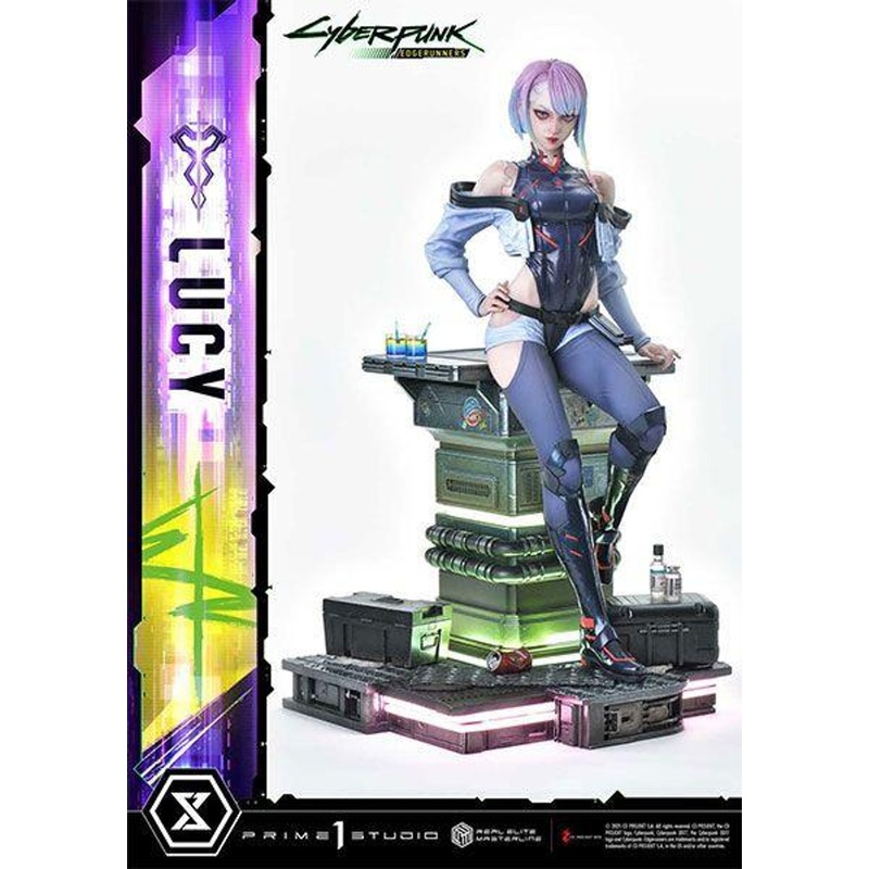 Prime 1 Studio Real Elite Masterline Cyberpunk: Edgerunners Lucy 1/4 Figure