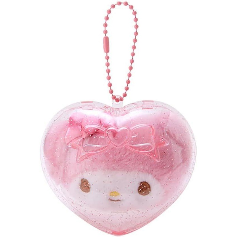 Sanrio Mascot Holder in Case – My Melody (Clear and Plump 3D)