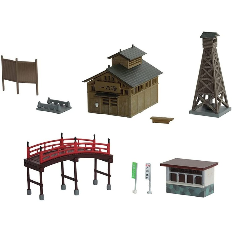 Tomytec (Komono 106-3) Hot Spring Resort Accessories 3 (N scale)