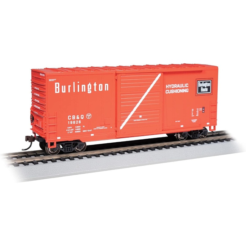 40′ Hi-Cube Boxcar Burlington #19826