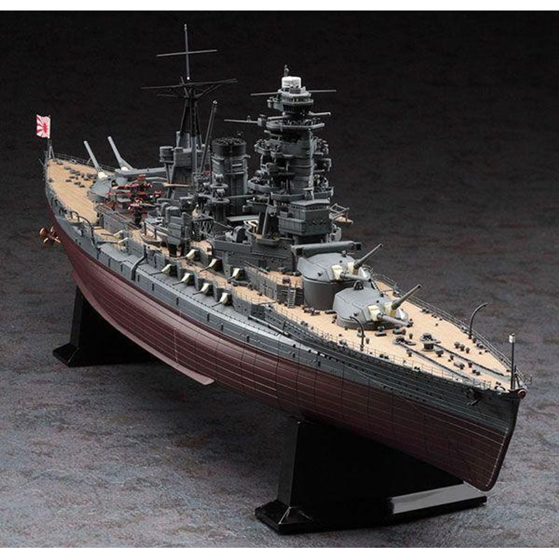 Hasegawa 1/350 Japanese Battleship Mutsu Plastic Model
