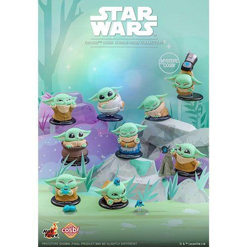 Hot Toys 8-Piece Box Figure Cosbi Star Wars / Grogu: Cutest In The Galaxy Series 1