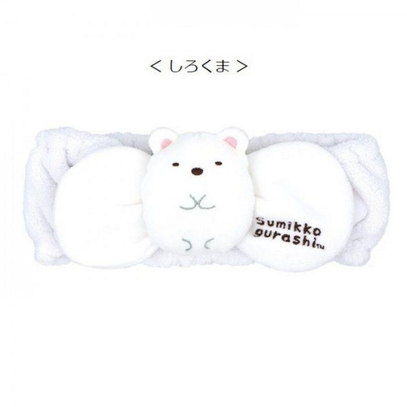 Morimotosangyo Sumikko Gurashi Head Band White Bear