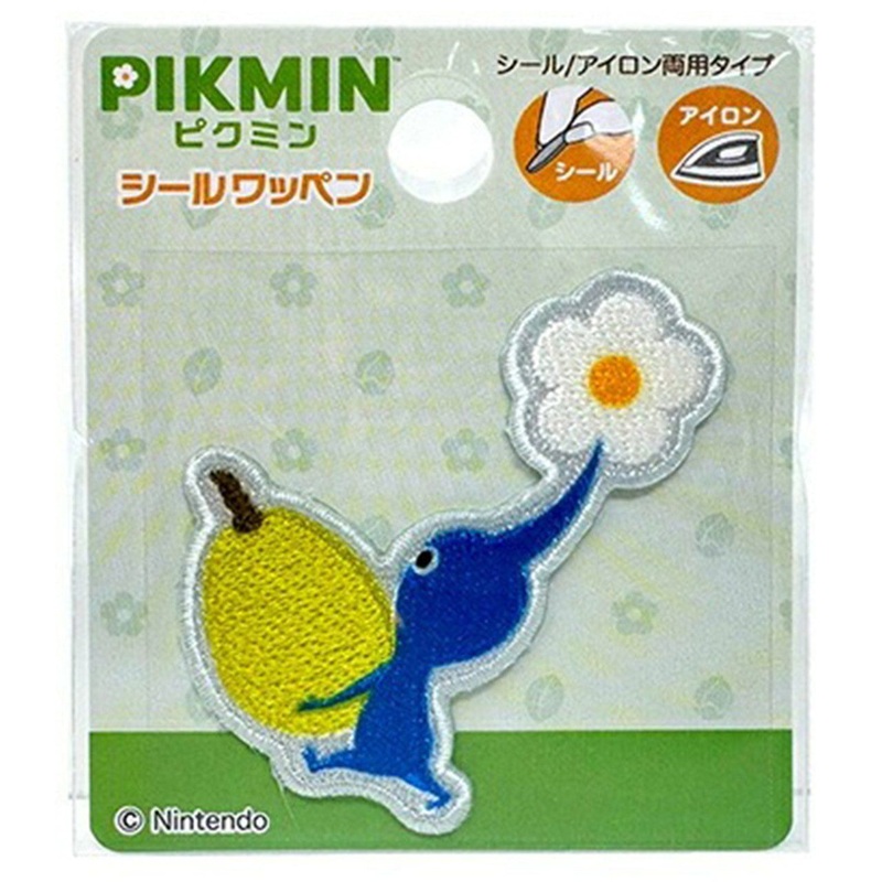 Pikmin Seal Patch Blue Pikmin Fruit