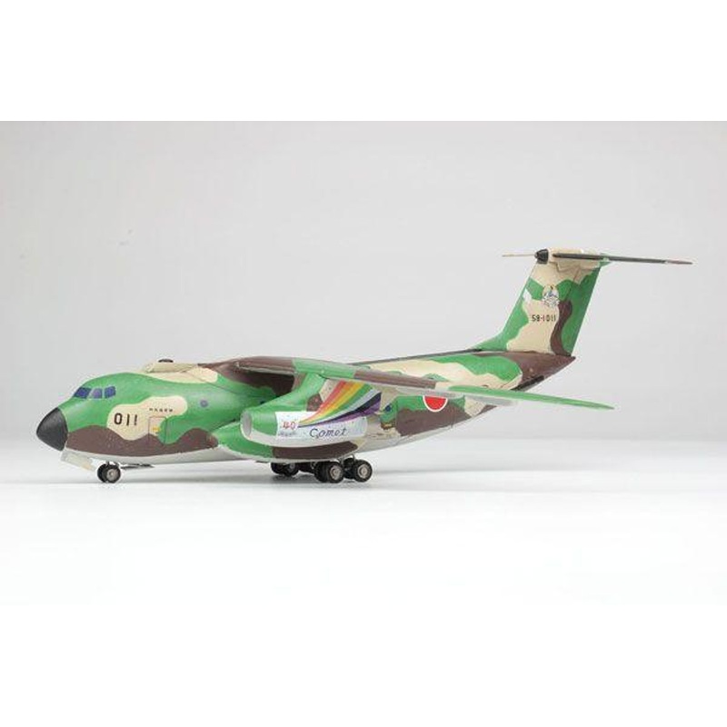 Platz 1/144 Japan Air Self Defense Force C-1 Transport Aircraft 40th Anniversary Commemorative Paint Multi Material Kit Plastic Model