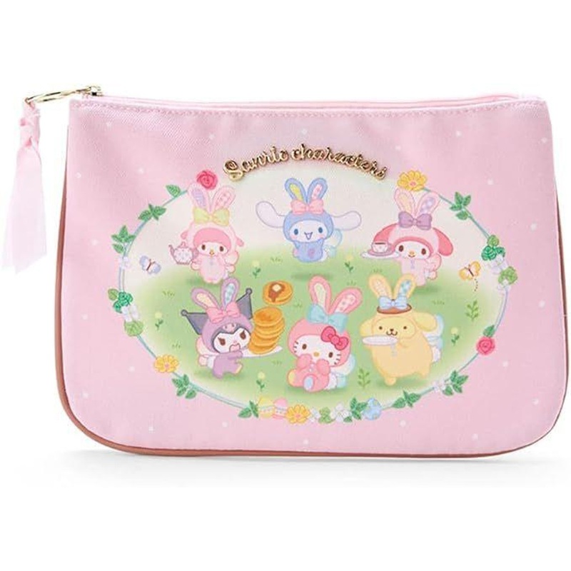 Sanrio Characters Flat Pouch (Easter Rabbit)