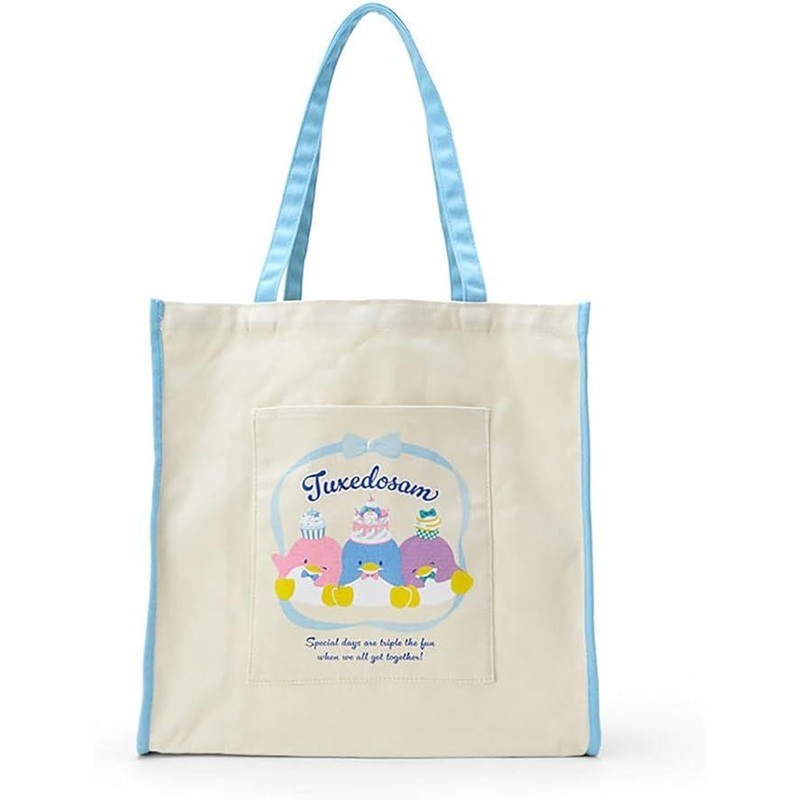 Sanrio Tote Bag Tuxedo Sam (Birthday)