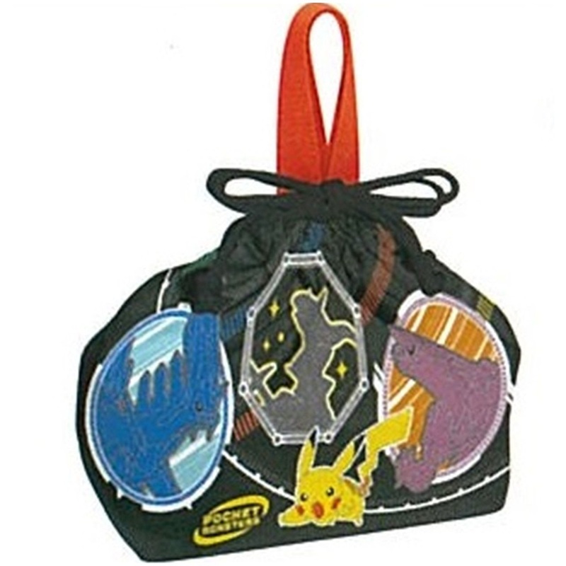 Skater Pokemon Center Pokemon 22 Drawstring Bag for Lunch Box