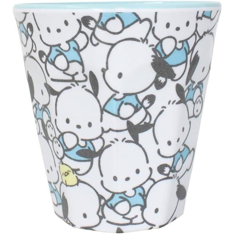 T’s Factory Sanrio Melamine Cup – Sanrio Pochacco (Gyugyu Pattern)