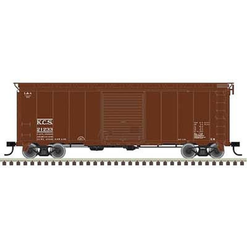 40′ Postwar Box Car Kansas City Southern #21126