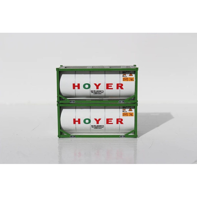 N HOYER 20′ (green) Standard Tank Container (full wrap aroun