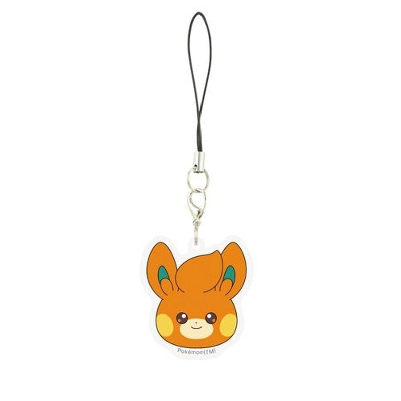 Pokemon Center Original Acrylic Strap Pawmi Face