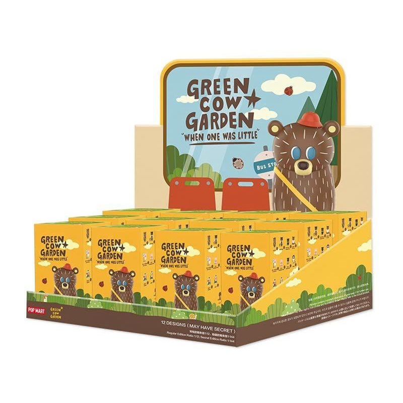 POP-MART Green Cow Garden When One Was Little Series Figure (12 BOX RANDOM)