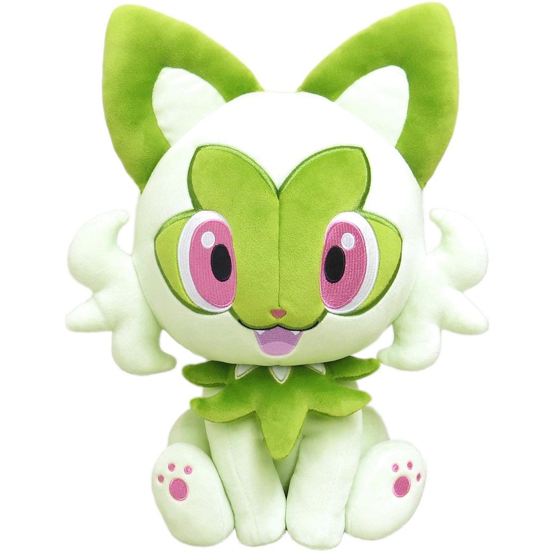 San-ei Pokemon PoteHagu Cushion Plush Sprigatito
