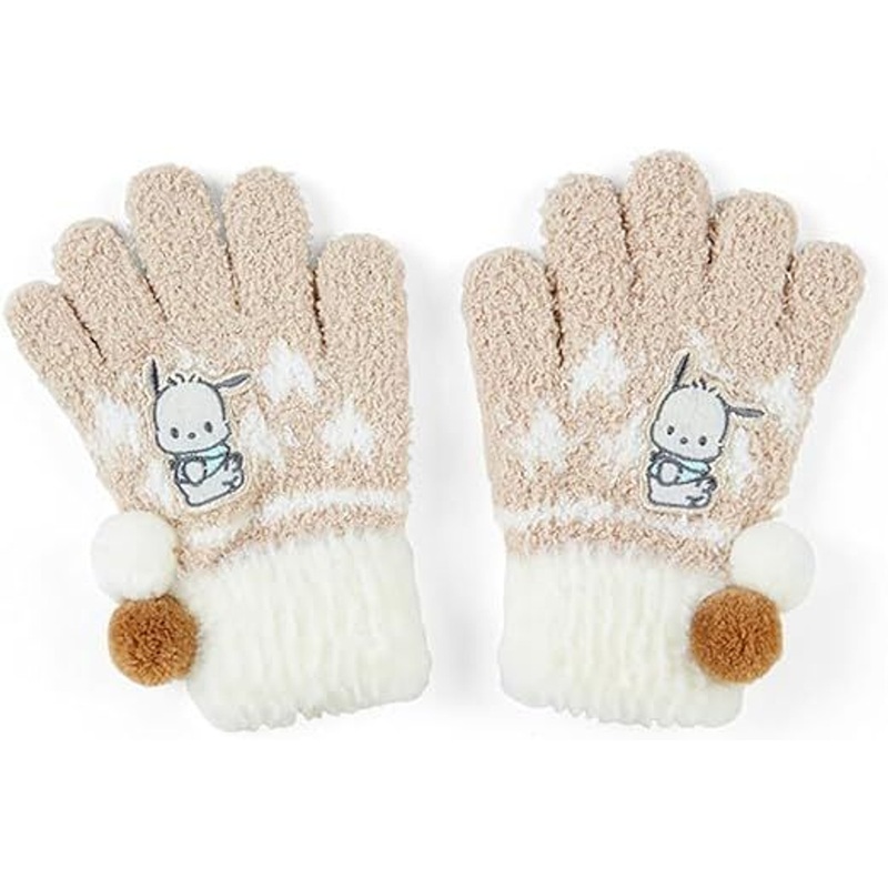 Sanrio Kids Soft Stretchy Gloves – Pochacco