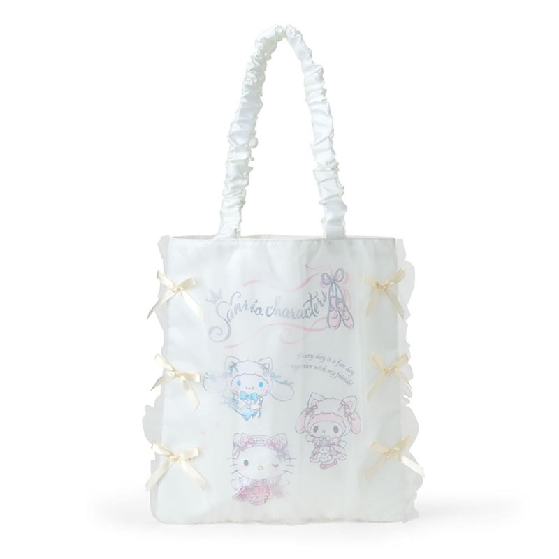 Sanrio Other Tote Bag (White Cat Ballerina) Characters 463230