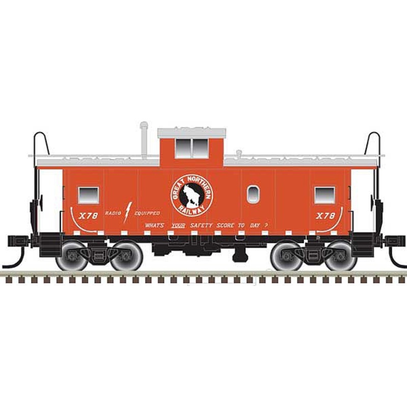 Standard Cupola Caboose Great Northern X78