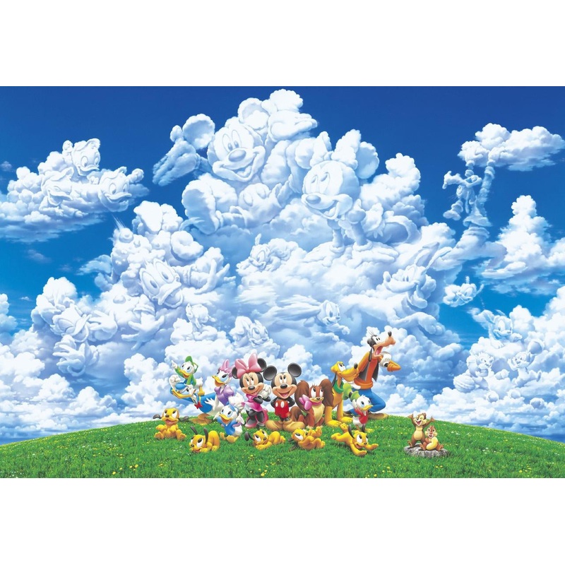 Tenyo D-108-993 Jigsaw Puzzle Disney The vast sky is everyone’s gallery (108 Pieces)