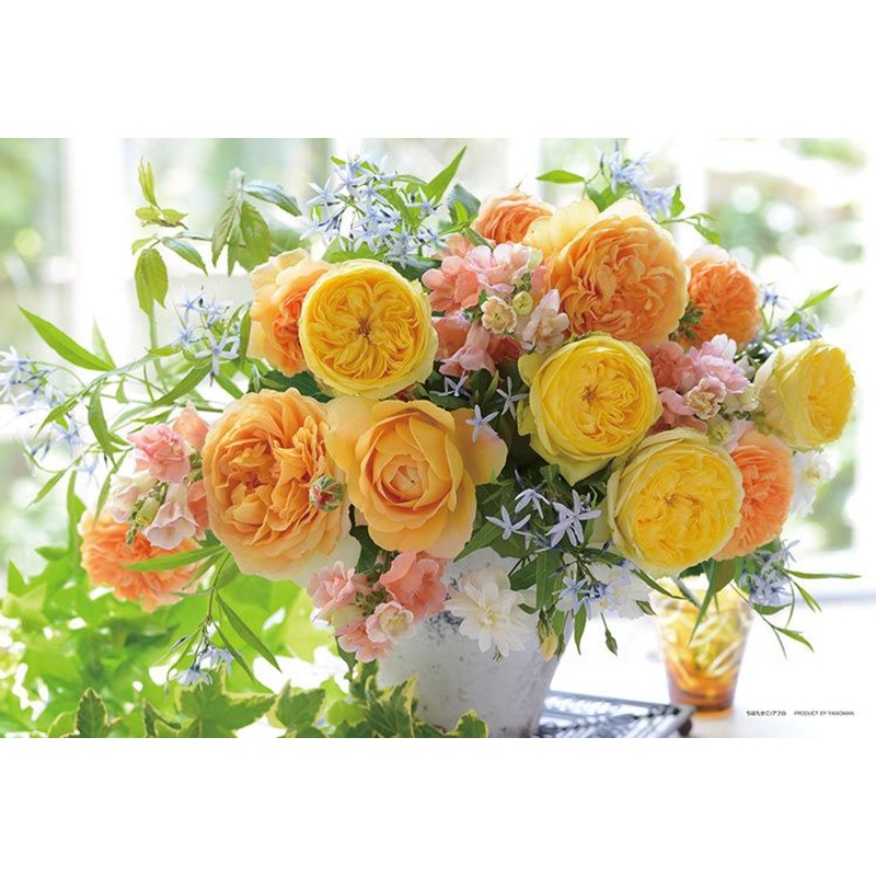 Yanoman 03-931 Jigsaw Puzzle Floral Stars (300 Pieces)