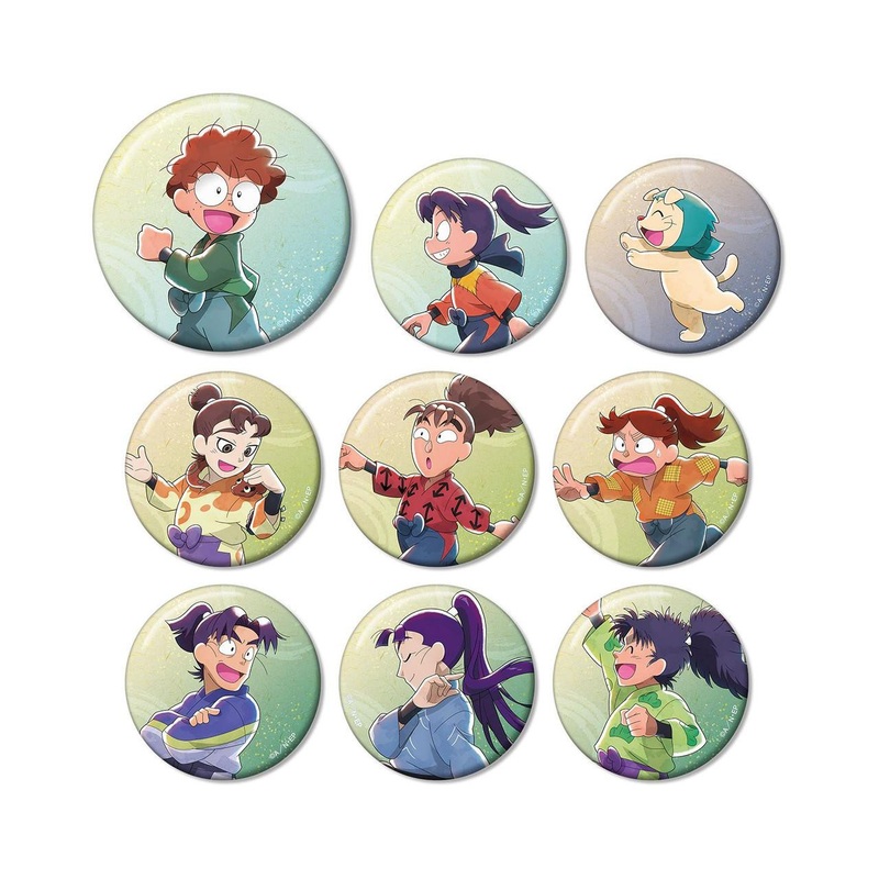 arma bianca Nintama Rantaro Button Badge Collection Ver. A 9pcs Box