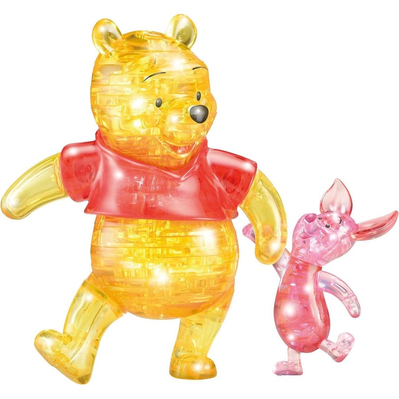 Hanayama Crystal Gallery 3D Puzzle Winnie the Pooh & Piglet