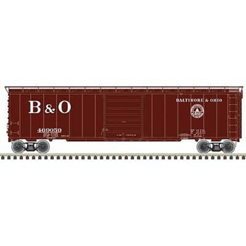 HO 50’SD PW Boxcar B&O #469010