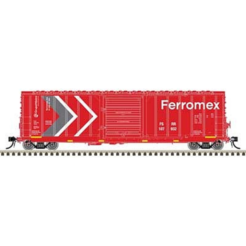 HO CNCF Box Car Ferromex #107932
