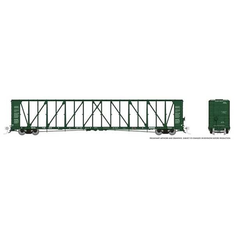 Ho NSC 73′ Centerbeam BCR Green