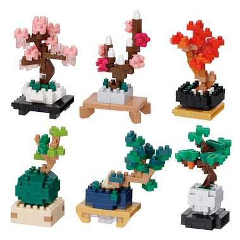 Kawada Nanoblock Mini Nano Bonsai (FULL SET)