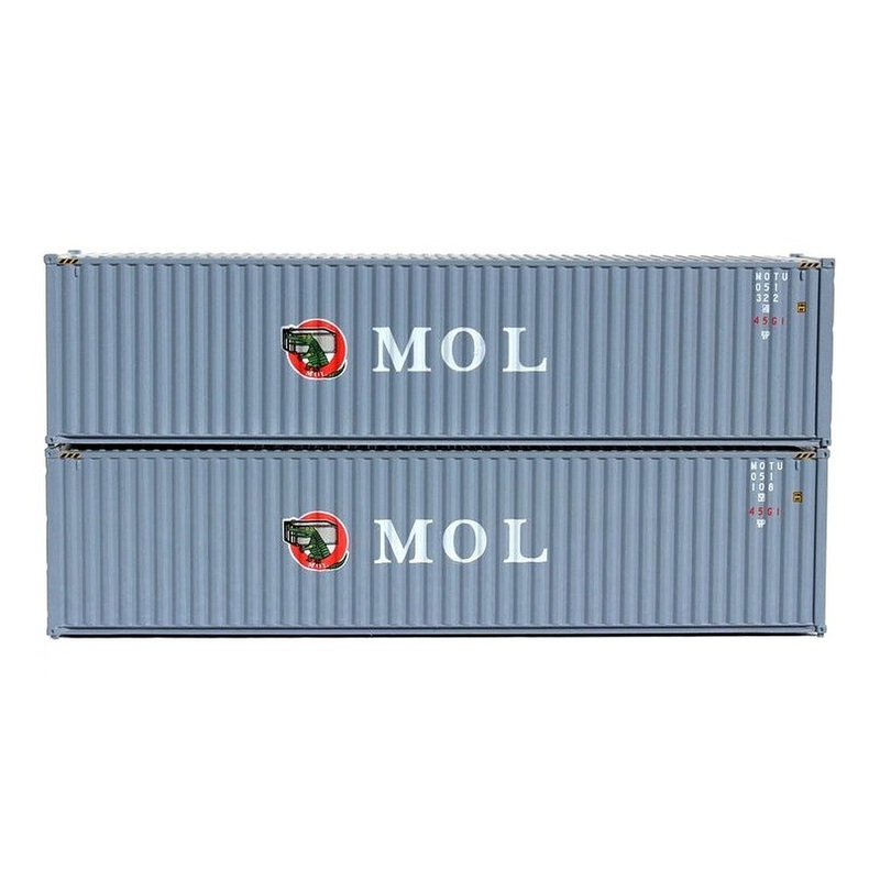 N40′ HiCube Cont C.S. MOL GRAY-w/GATOR