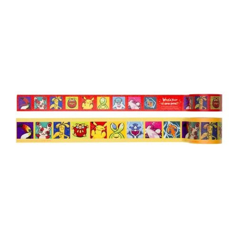 Pokemon Center Original Friends Masking Tape (What’s your charm point?) (2 Rolls)