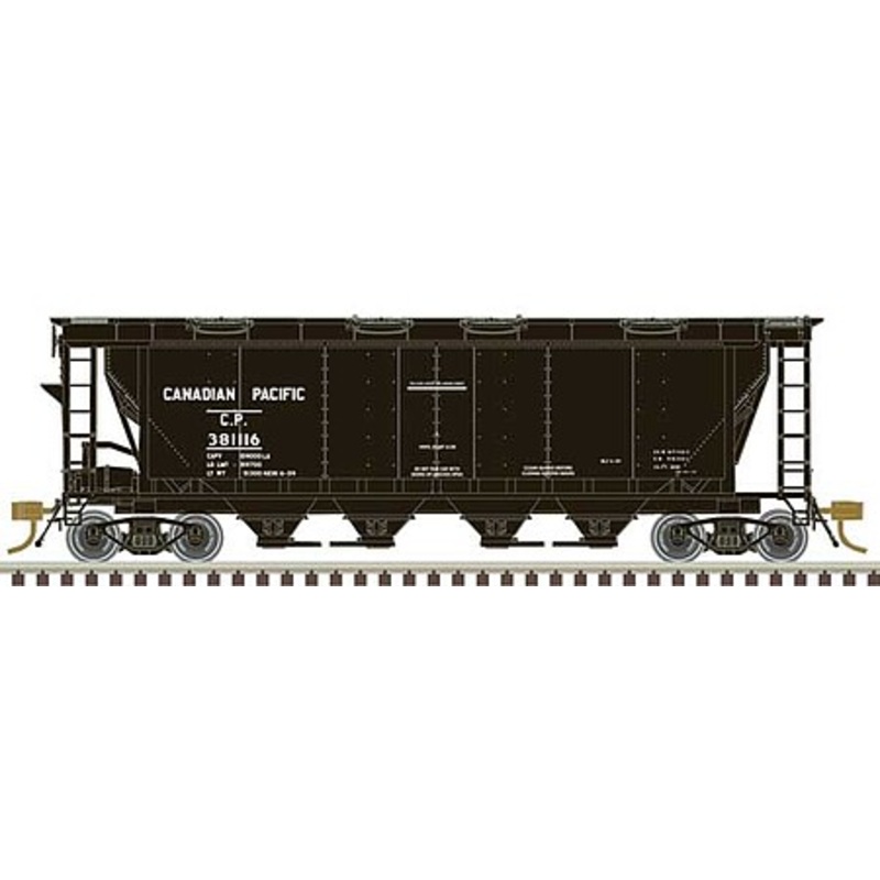 Slab Side Covered Hopper Canadian Pacific #381128