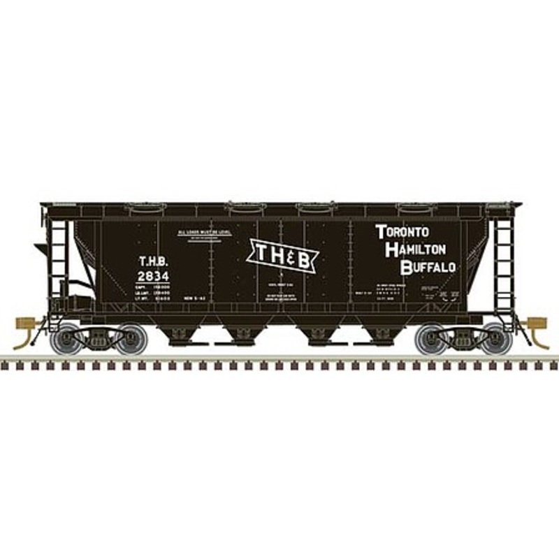 Slab Side Covered Hopper TH&B #2839