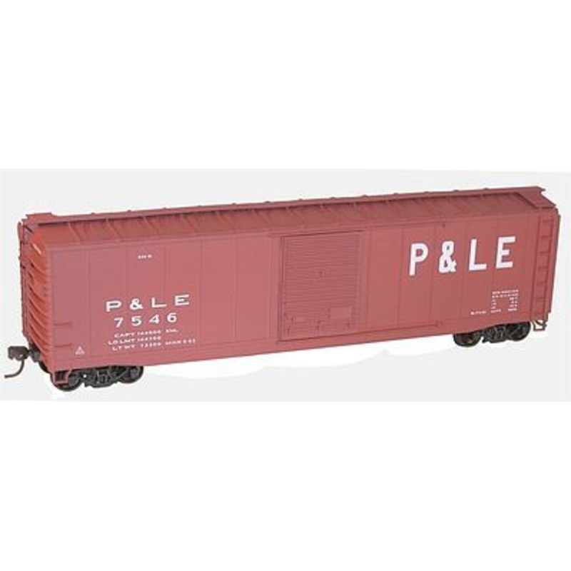 50′ AAR Riveted Boxcar Kit Pittsburgh & Lake Erie