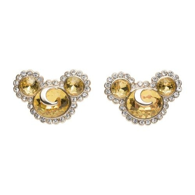 Pokemon Center Original Pokemon Accessory X 25NICOLE Sparkling Jewel Clip-On Earrings Teddiursa