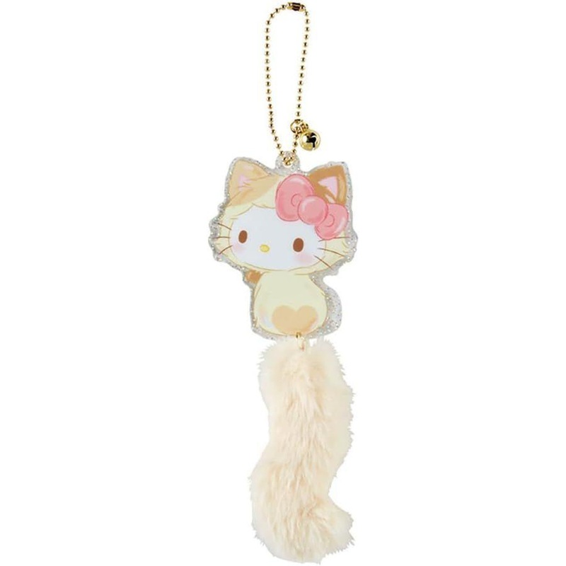 Sanrio Acrylic Charm with Tail Hello Kitty (Love Neko Neko)
