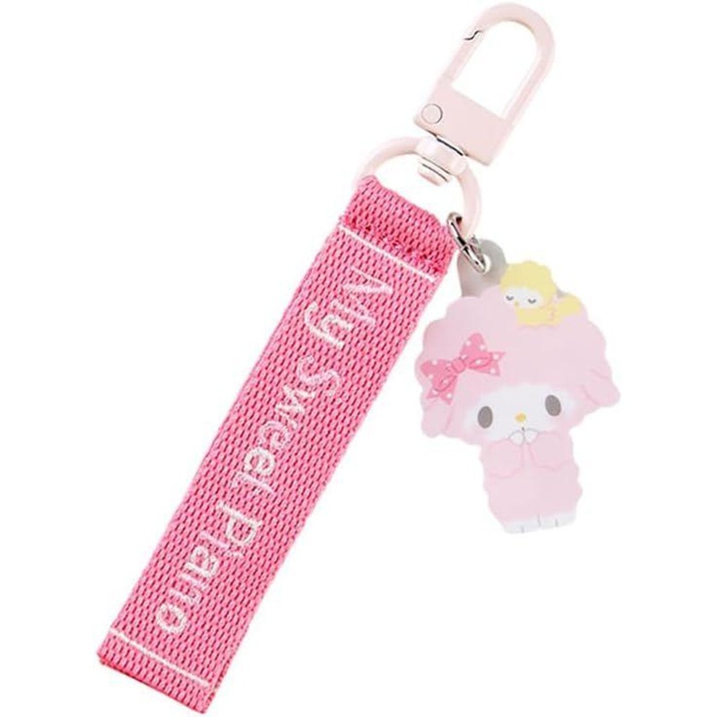 Sanrio Embroidery Tag Keychain My Sweet Piano