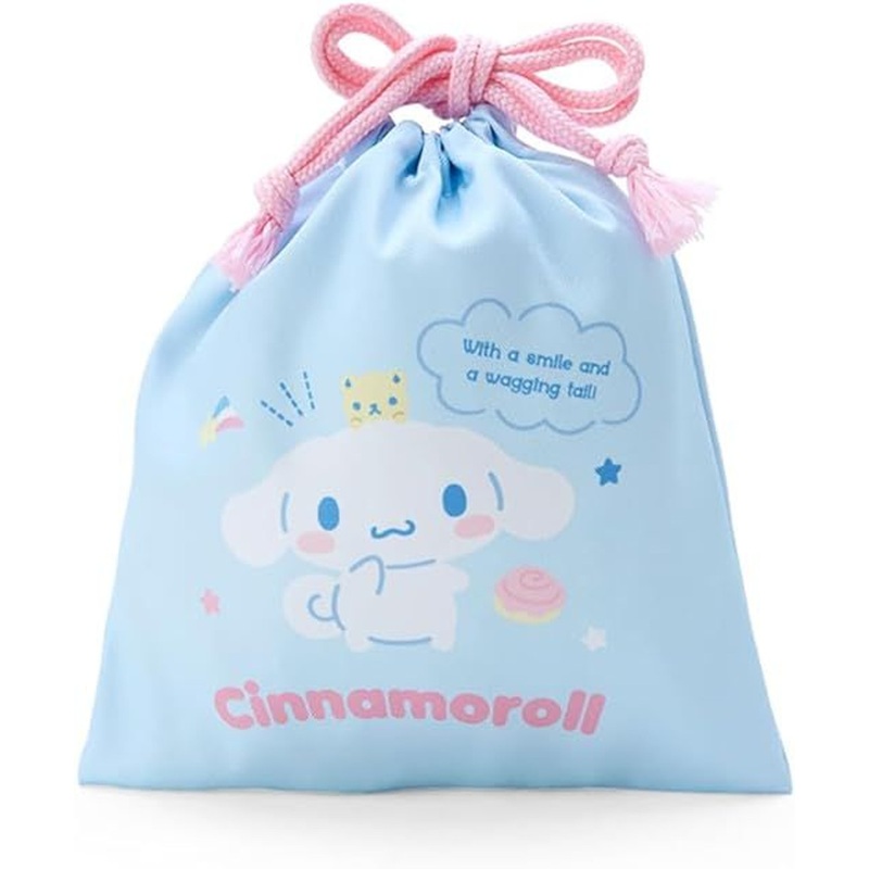 Sanrio Snacks in a Drawstring Bag Cinnamoroll