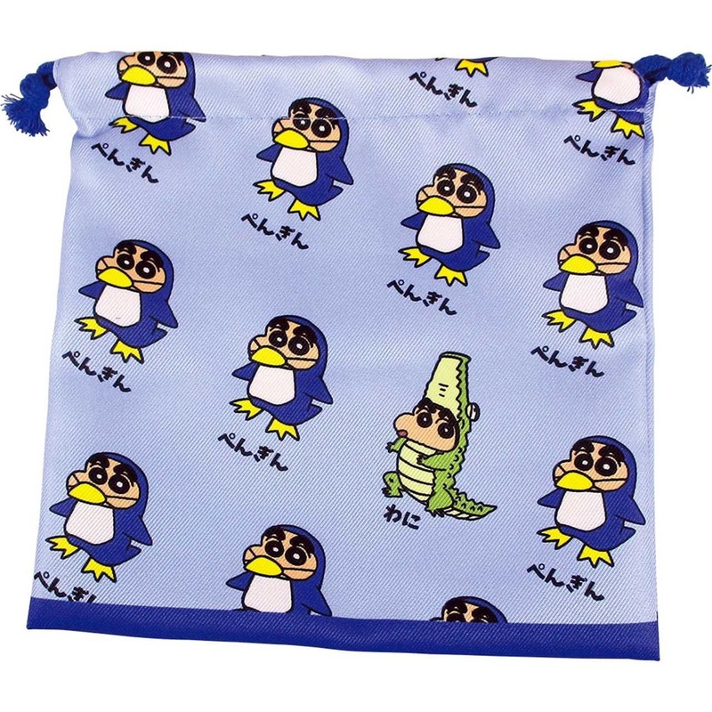 T’s Factory Crayon Shin-chan Flat Drawstring Penguin